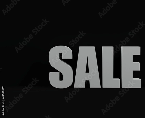 Obraz Sale Text
