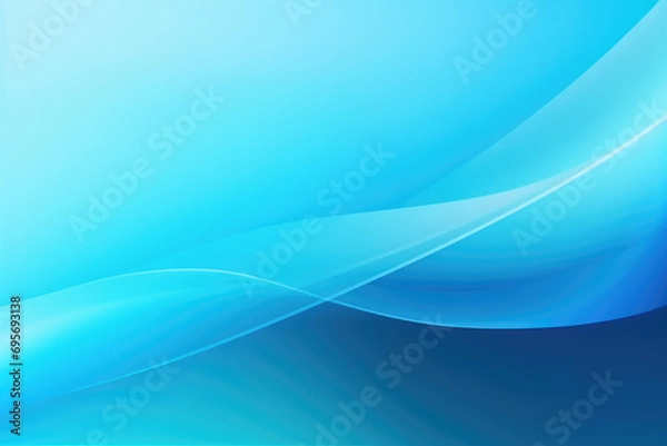 Fototapeta Blue gradient background material