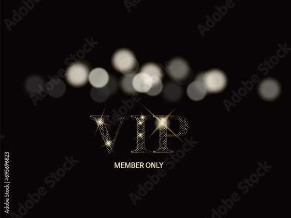 Obraz VIP letters used for VIPs or special guests