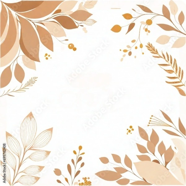 Obraz autumn leaves background