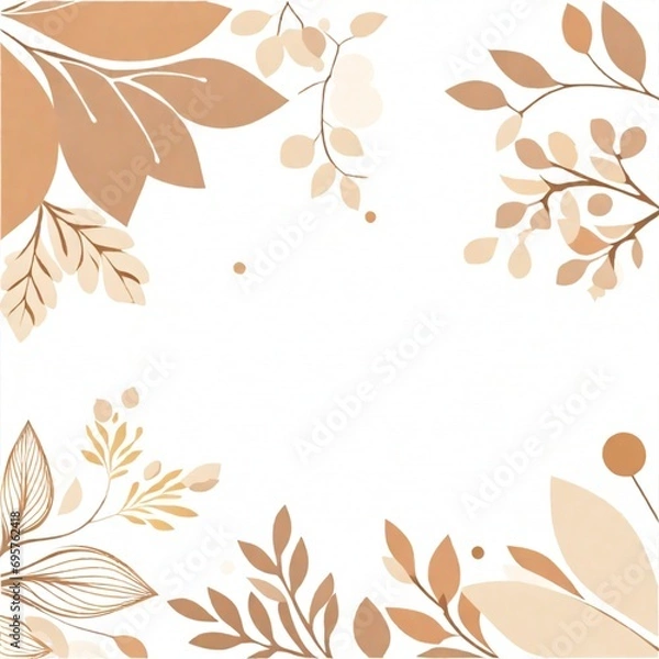 Obraz autumn leaves background
