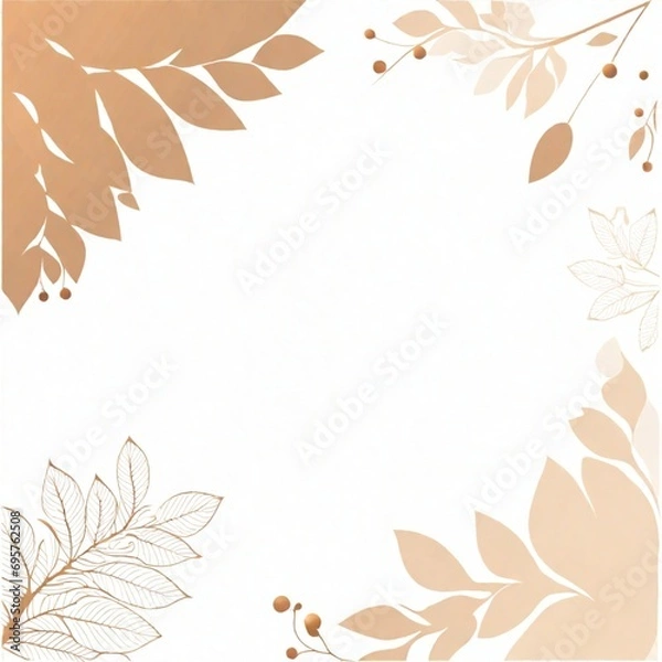 Obraz autumn leaves background