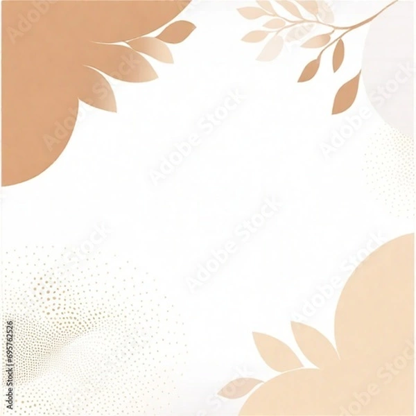 Obraz minimal and clean background 