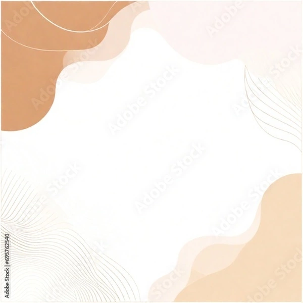 Obraz minimal and clean background 