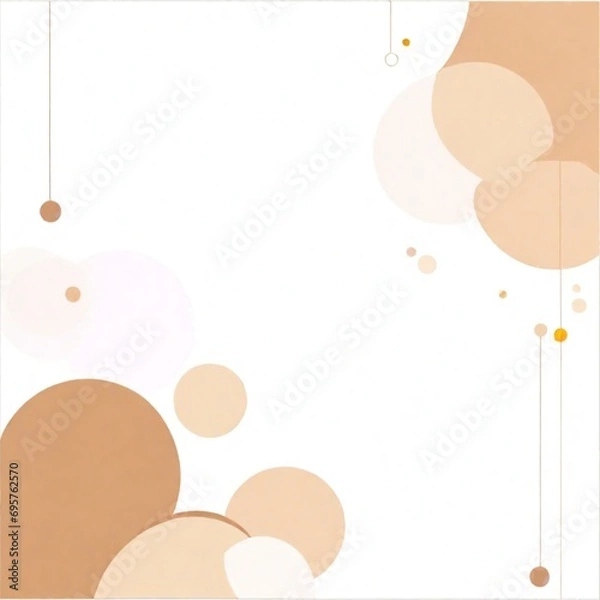 Obraz minimal and clean background 