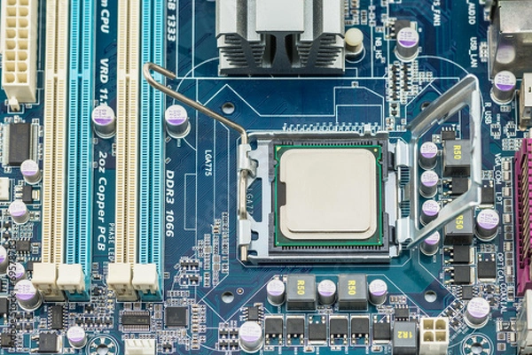 Fototapeta installing cpu