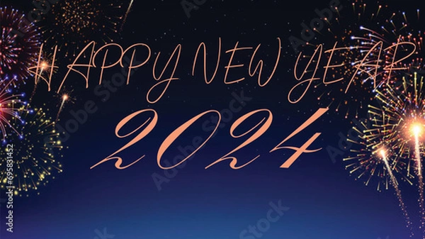 Obraz happy new year