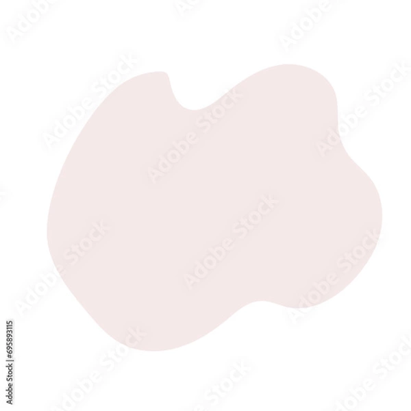 Fototapeta Modern liquid irregular blob shape abstract elements graphic Design. Pink flat style design fluid vector illustration set. 現代の液体の不規則な塊の形状の抽象的な要素のグラフィック デザイン。 ピンクのフラット スタイル デザイン流体ベクトル イラスト セット。