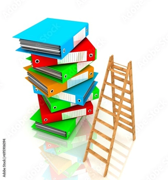 Obraz folder for documents