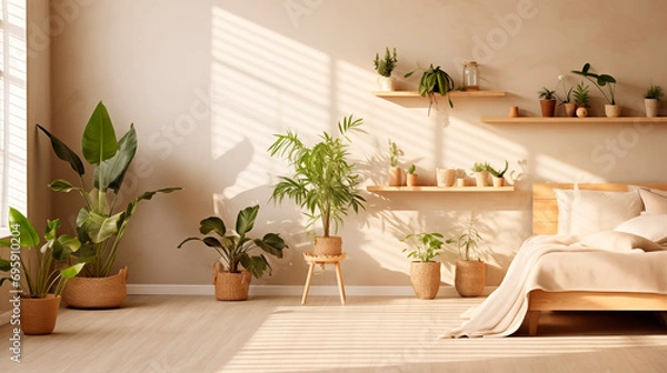 Fototapeta 植物の多い部屋