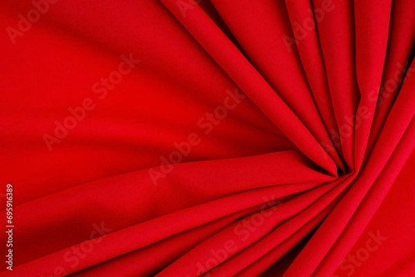 Obraz A Red cloth texture as background.