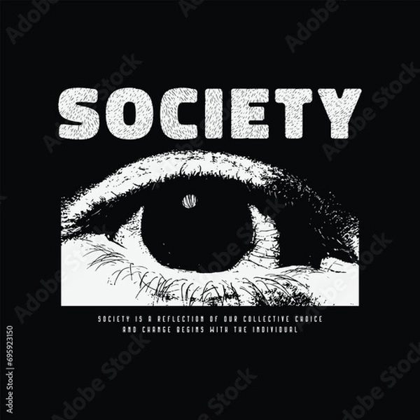 Fototapeta Urban Style Design, Streetwear,  Pattern, Typography. For Screen Printing Materials for T shirts, hoodie, Sweaters .