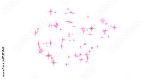 Fototapeta golden color star's illustration in free spaces background