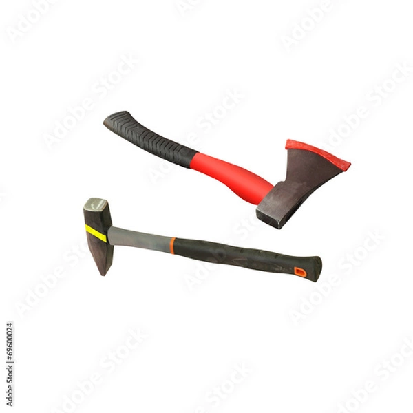 Obraz hammer and axe