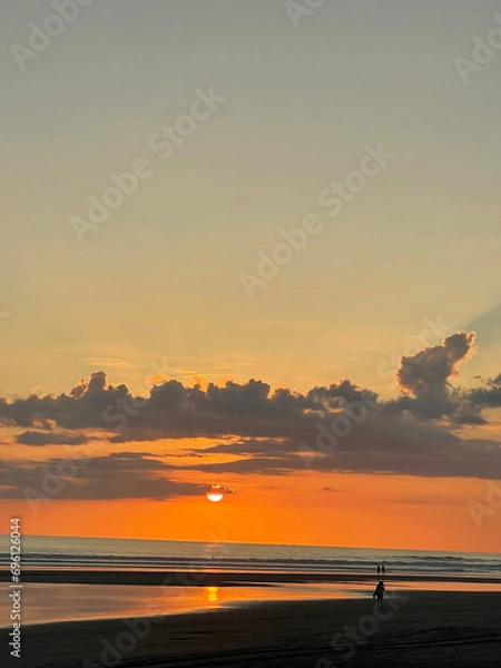 Obraz sunset on the beach