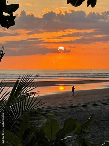 Obraz sunset on the beach