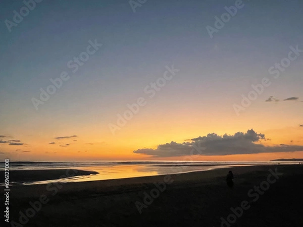 Obraz sunset on the beach