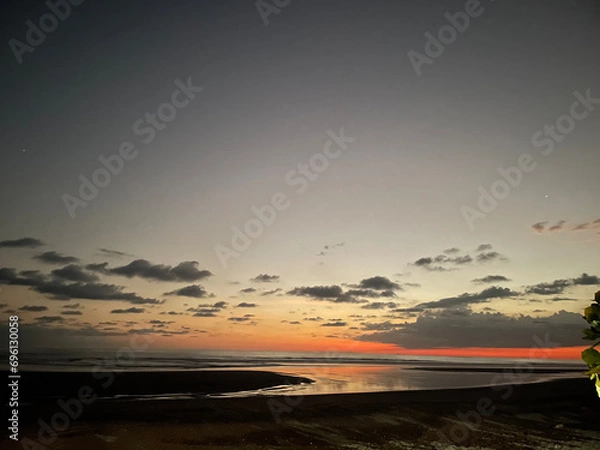 Obraz sunset on the beach