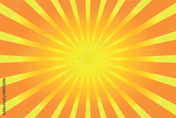 Fototapeta Gradient abstract sunburst background vector.
