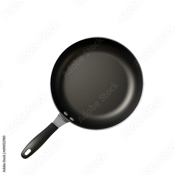Fototapeta Frying pan isolated on transparent background