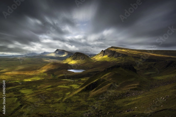 Fototapeta Quiraing view, Scotland