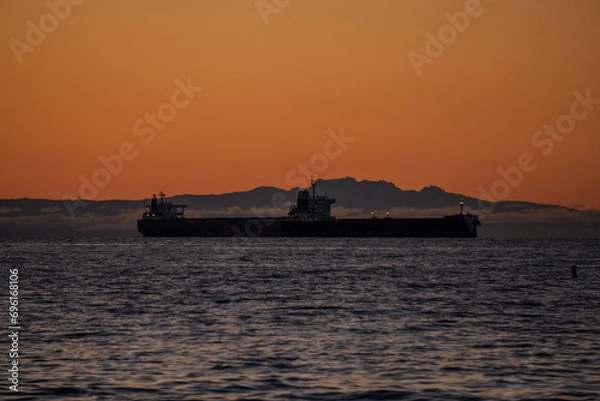 Obraz sunset over the sea