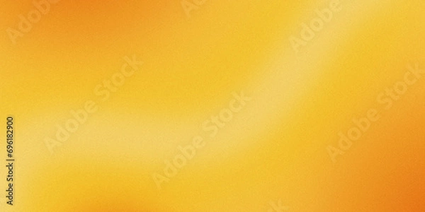 Fototapeta Abstract yellow gold gradient blurred background grainy noise texture backdrop poster banner