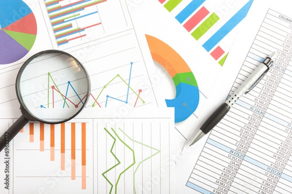 Obraz Raport biznesowy