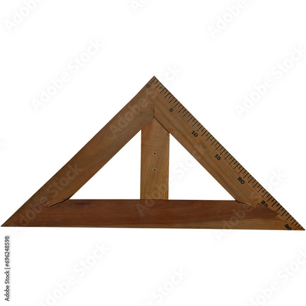 Obraz wood  triangle png without background 