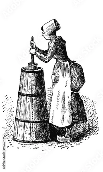 Obraz Baratte à Piston