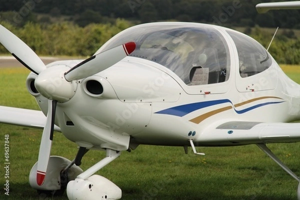 Fototapeta Privatflugzeug