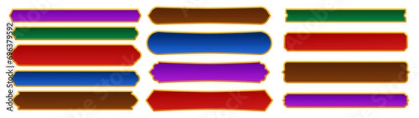 Obraz 金縁のテロップベースいろいろ