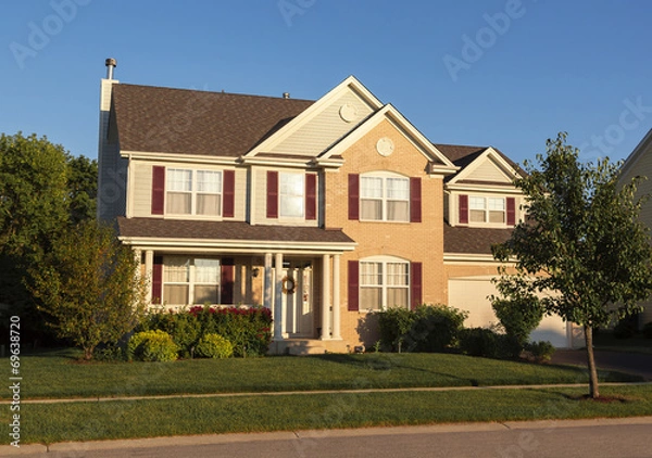 Fototapeta large house