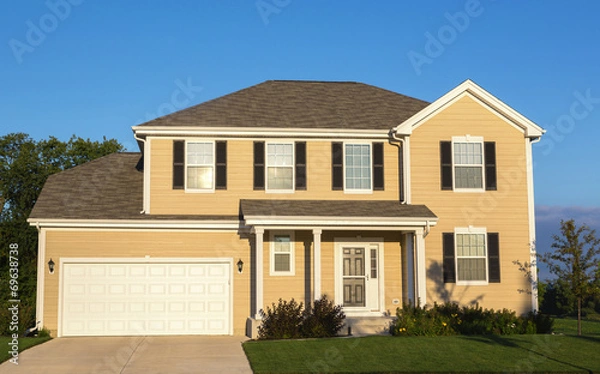 Fototapeta Dom podmiejski