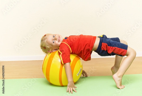 Fototapeta Rückenschule