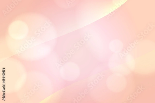 Obraz 柔和なピンクのボケ背景