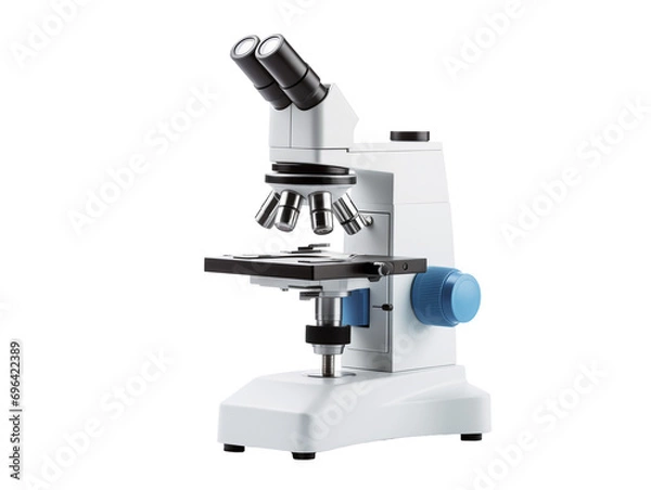 Obraz microscope isolated on white