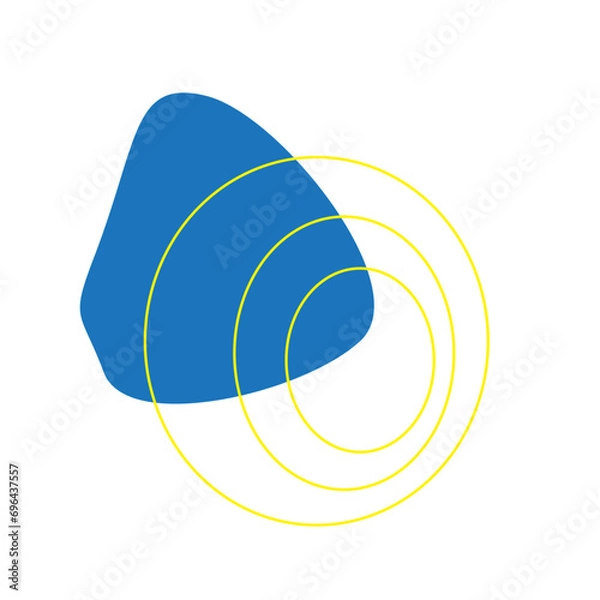 Obraz Modern Abstract Shape Collection