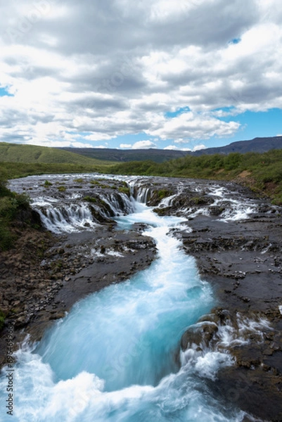 Fototapeta waterfall in iceland