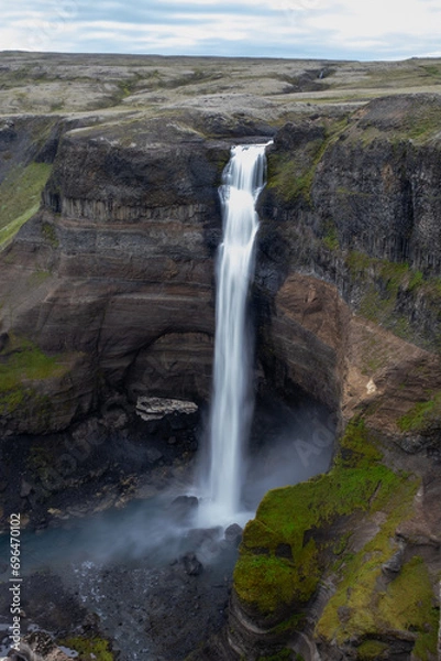 Obraz waterfall in iceland