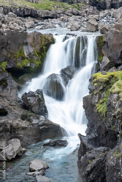 Obraz waterfall in iceland