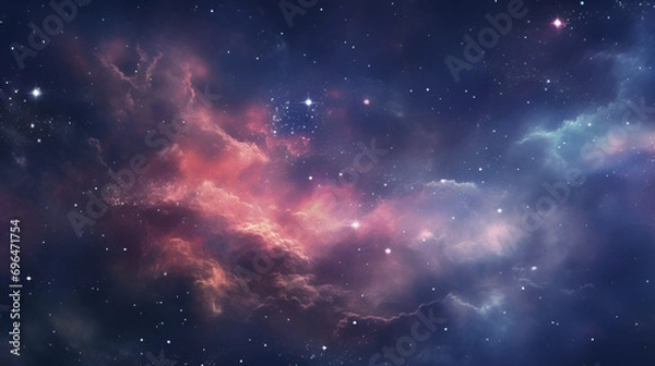 Obraz space background, detailed, abstract