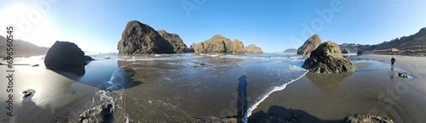 Fototapeta Water Sky Water resources Azure Natural landscape Cloud