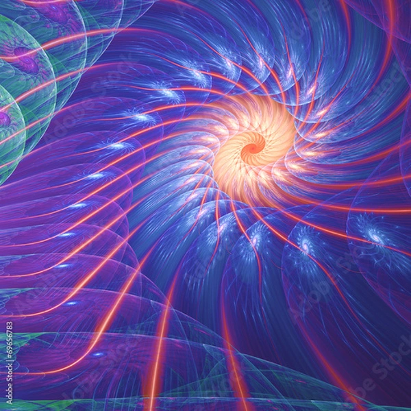 Fototapeta Vortex background