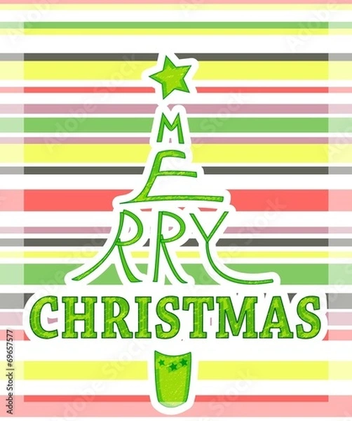 Obraz Frohe Weihnachten