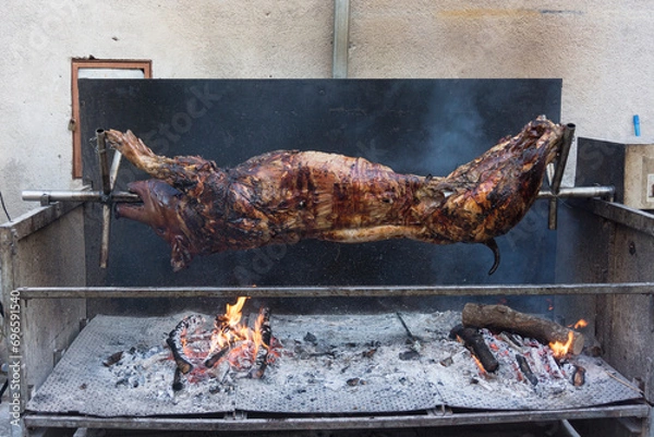 Obraz Outdoor Traditional Roasting