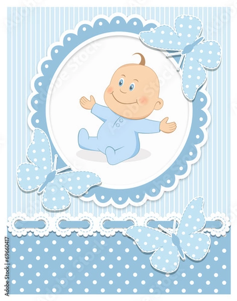 Obraz Smiling baby boy