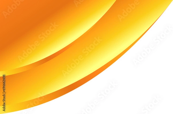 Fototapeta Orange corner. Corner design element