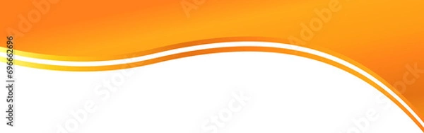 Fototapeta Orange gold header. Header design element
