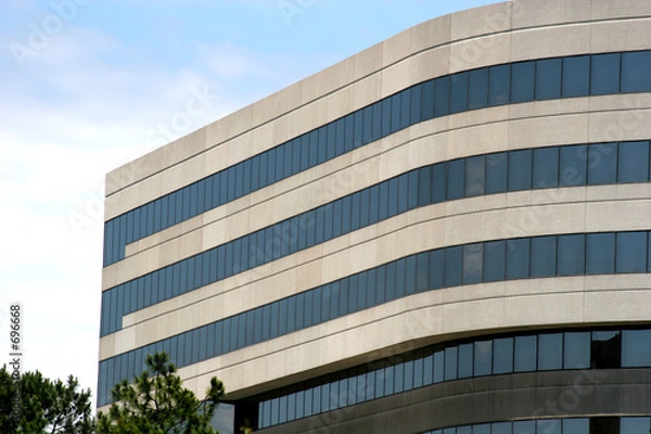 Fototapeta concrete and glass